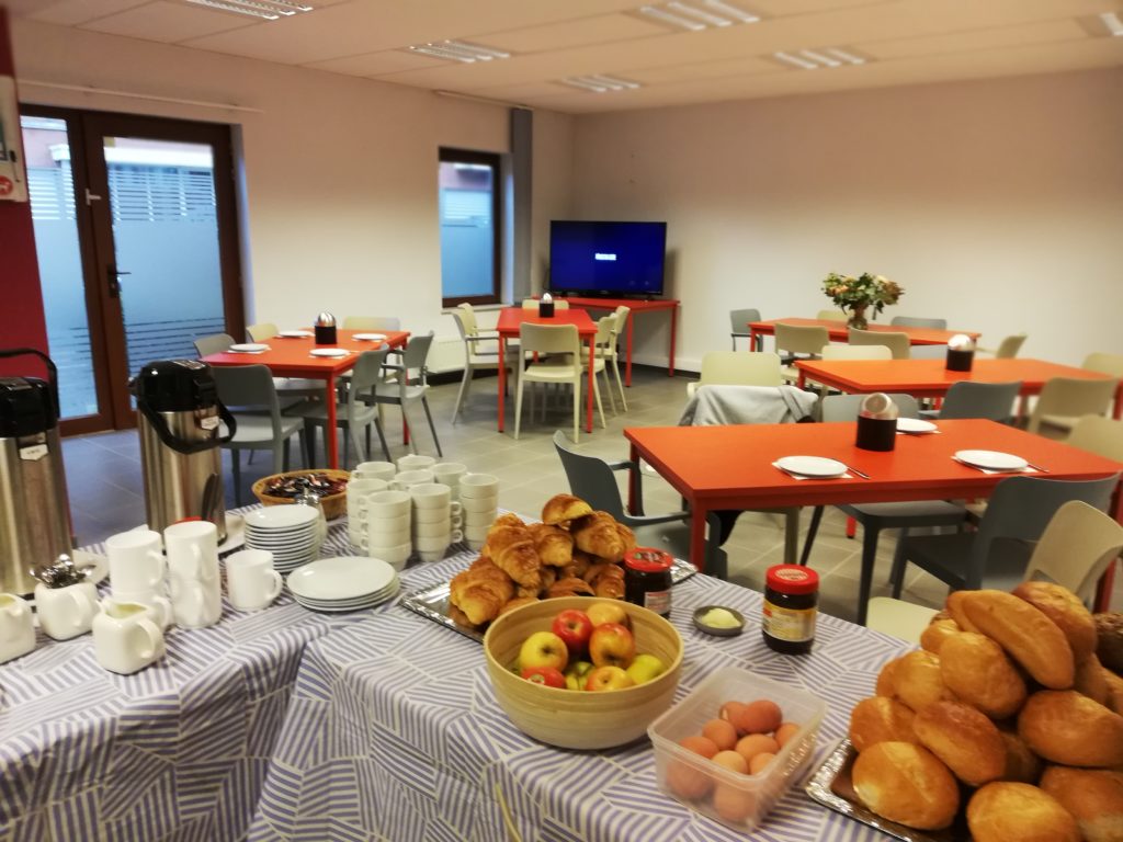 L'espace d'accueil principal